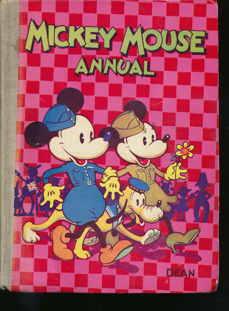 Mickey Mouse Annual (british)-1944-hardcover
