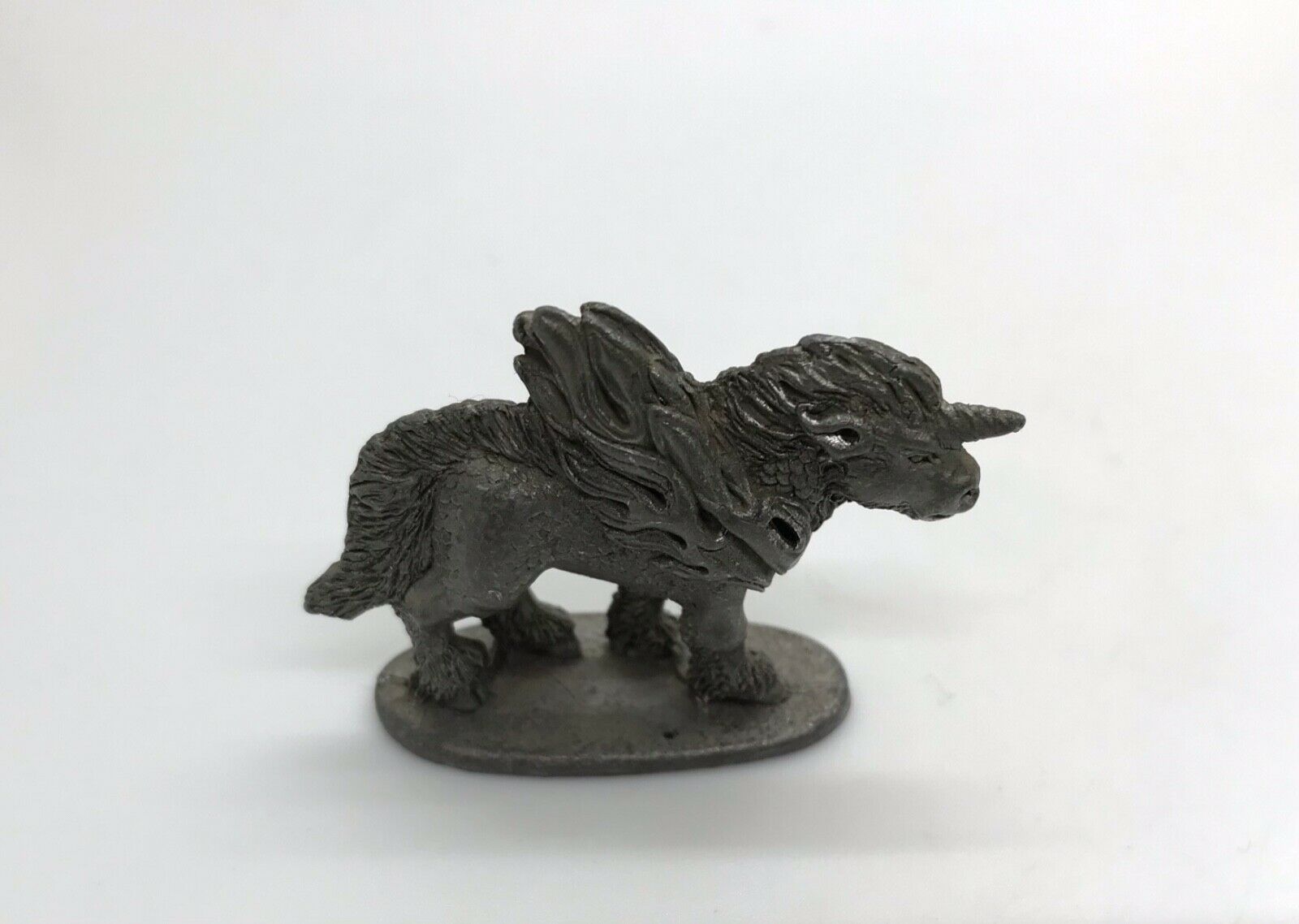 Pewter Miniature Fantasy Mystical Pegasus Figurine
