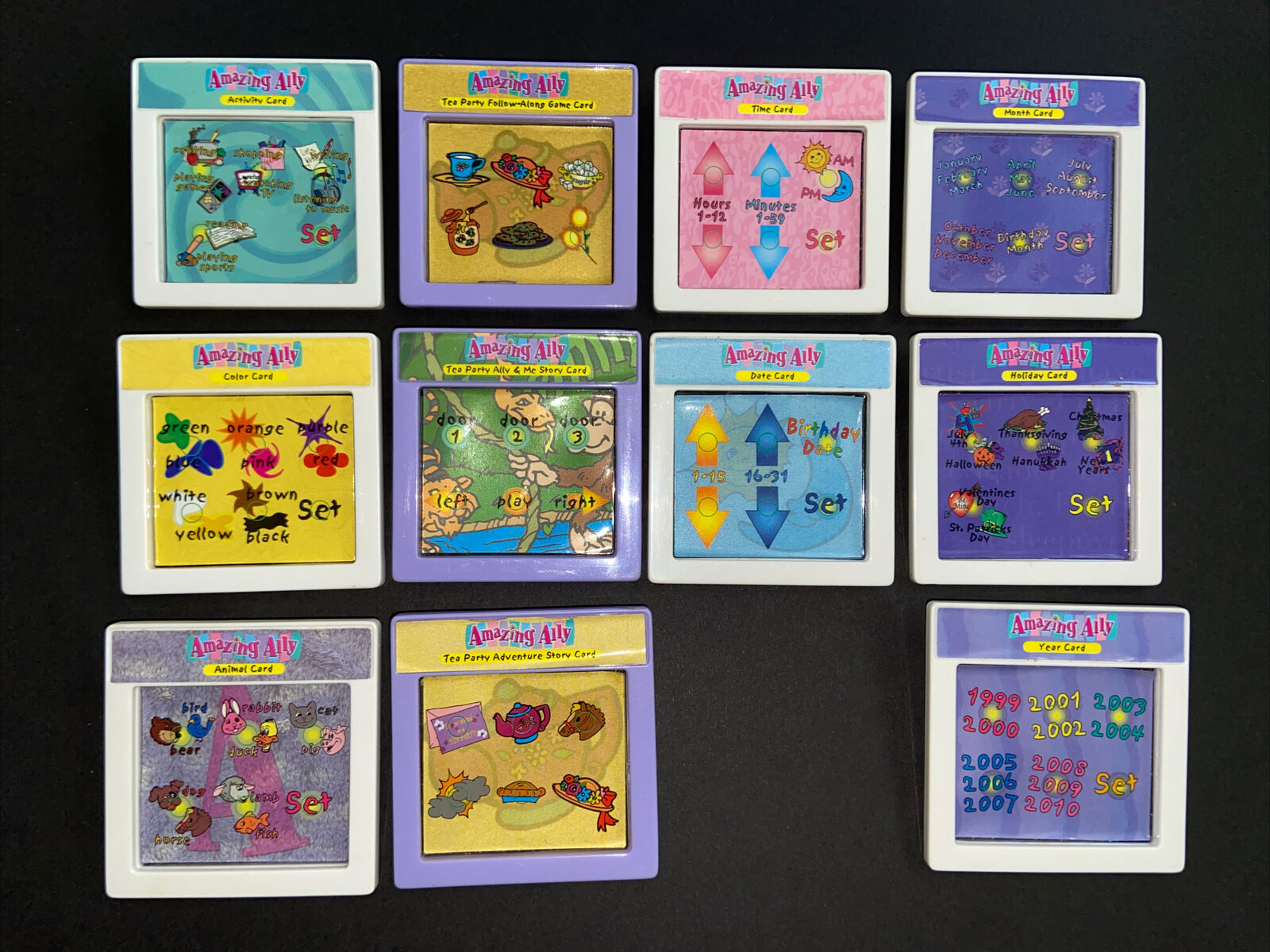 11 Playmates Amazing Ally Doll Interactive Book Cards Cartridges Games