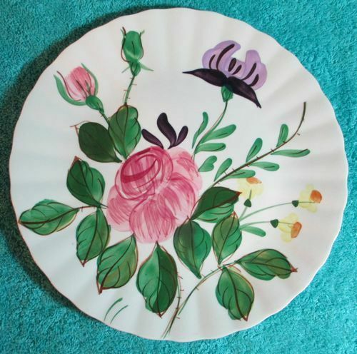 Blue Ridge Pottery - June Bouquet Pattern - 10 1/4" Dinner Plate(s)