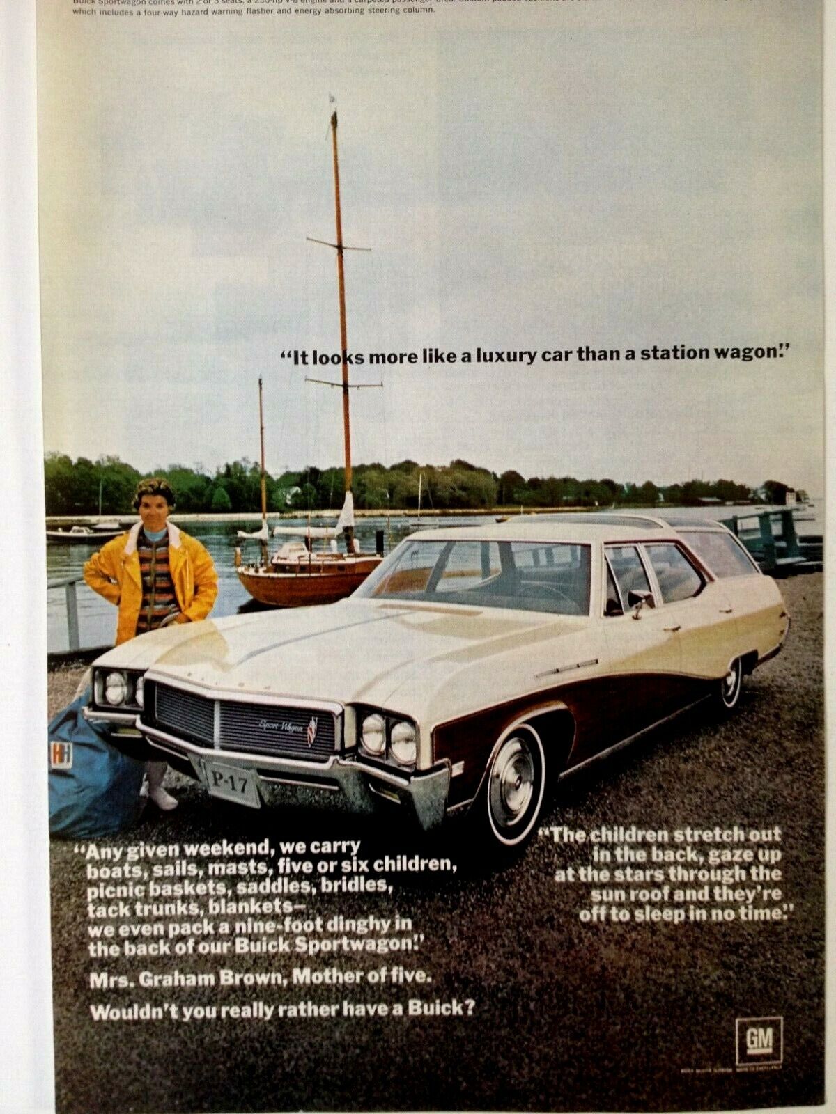 1968 Buick Sportwagon Print Ad
