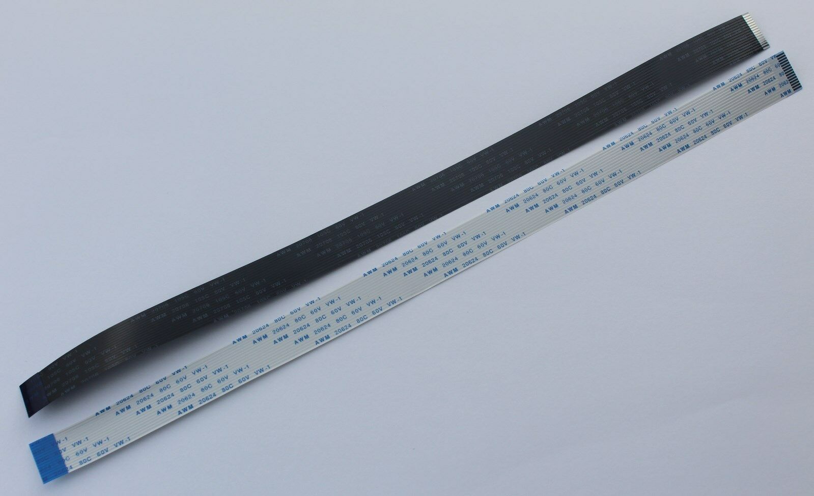 Camera Flex Cable Ribbon Ffc White Black 12" 30cm For Raspberry Pi Usa Comb Ship