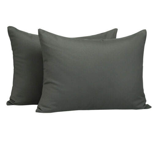 Ntbay Pillow Case Ultra Soft Toddler Pillowcases Microfiber 13"x18" Dark Grey
