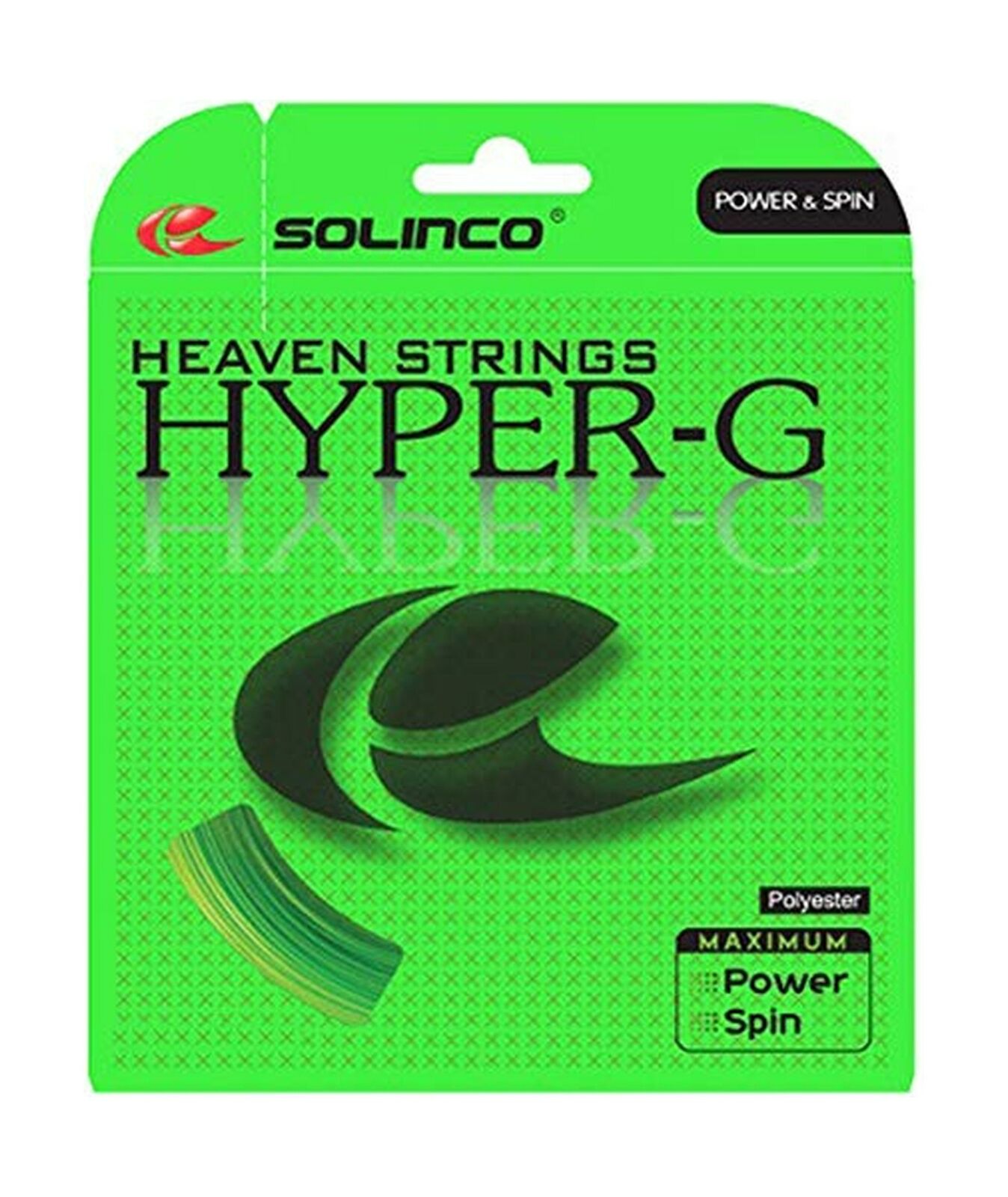 Solinco Hyper-g Heaven High Spin Poly String - 40 Foot Pack 18g