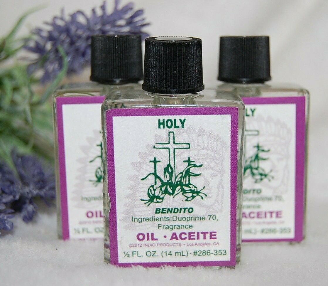 Holy Magical Oil (1)  4drm  Anointing, Protection, Purifying, Santeria, Hoodoo,