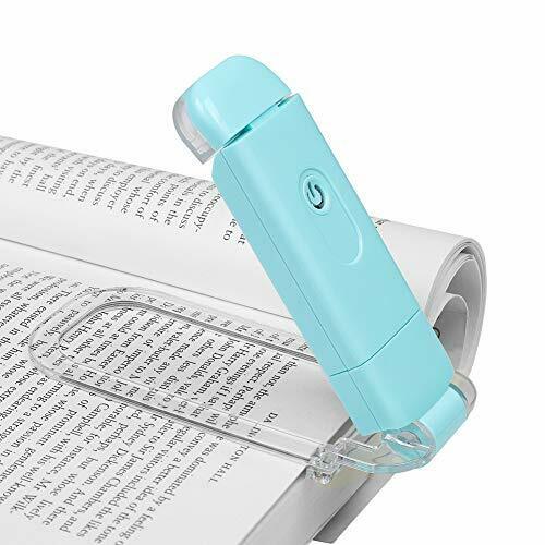 Usb Rechargeable Book Light For Reading Brightness Adjustable Warm White