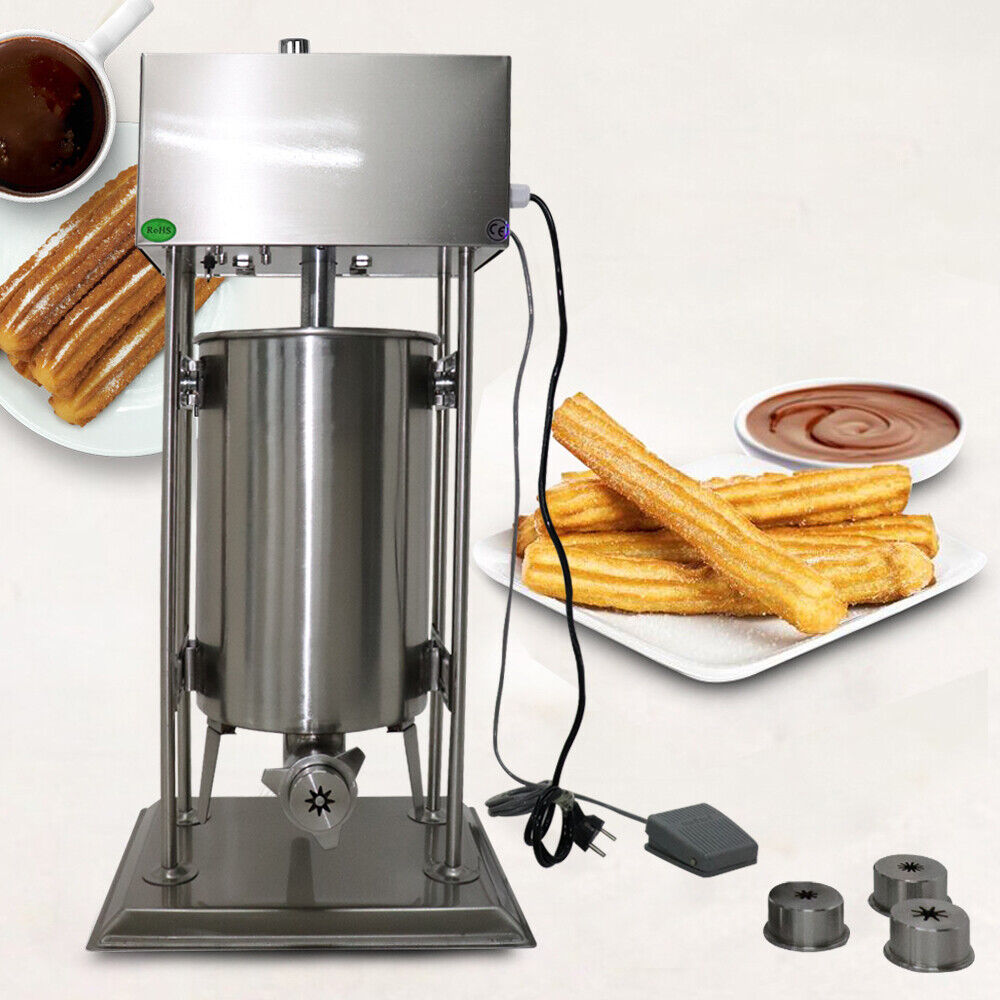 15l Commercial Restaurant Auto Electric Spanish Churros Maker 110v Baker Machine
