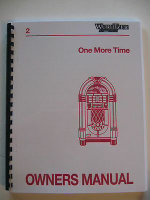 Wurlitzer 1015 Omt 45 Rpm Jukebox Manual