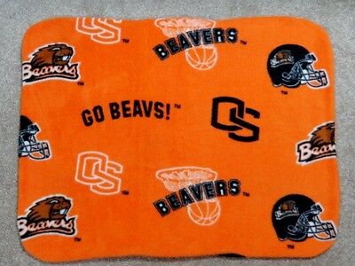 Fleece Standard (twin) Pillow Cover - College Football - Oregon State Beavers