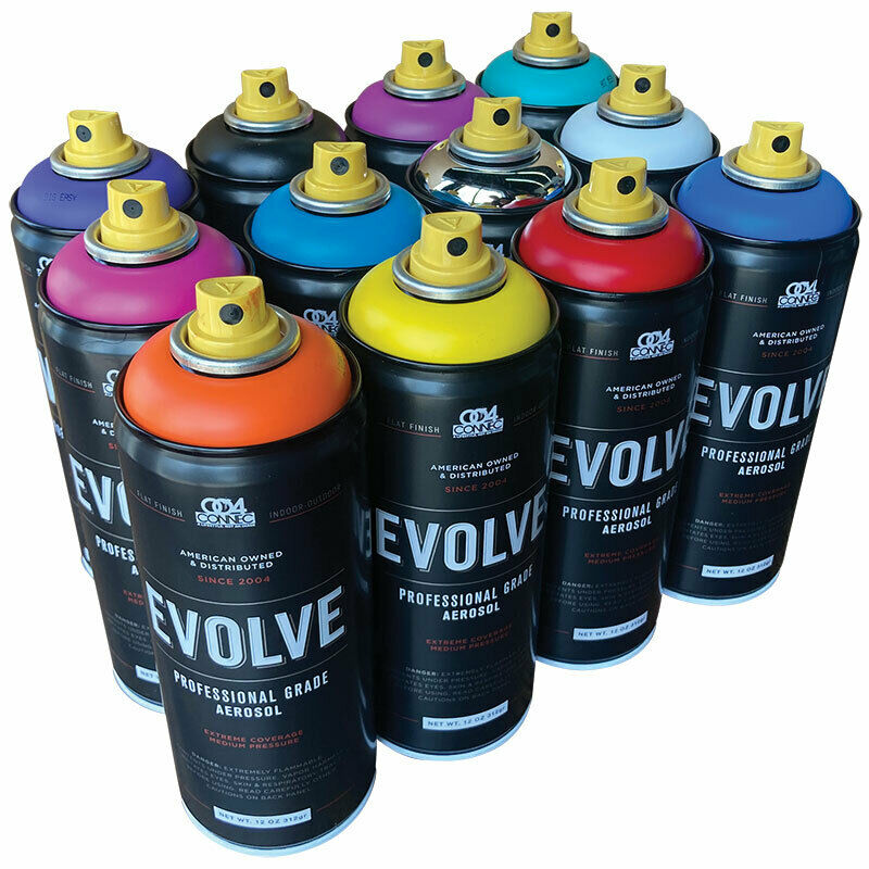 Evolve Montana Krylon Rustoleum Belton Mtn Krink Spray Paint 12 Cans