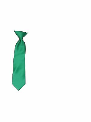 Umo Lorenzo Boys Green Necktie Small Kids