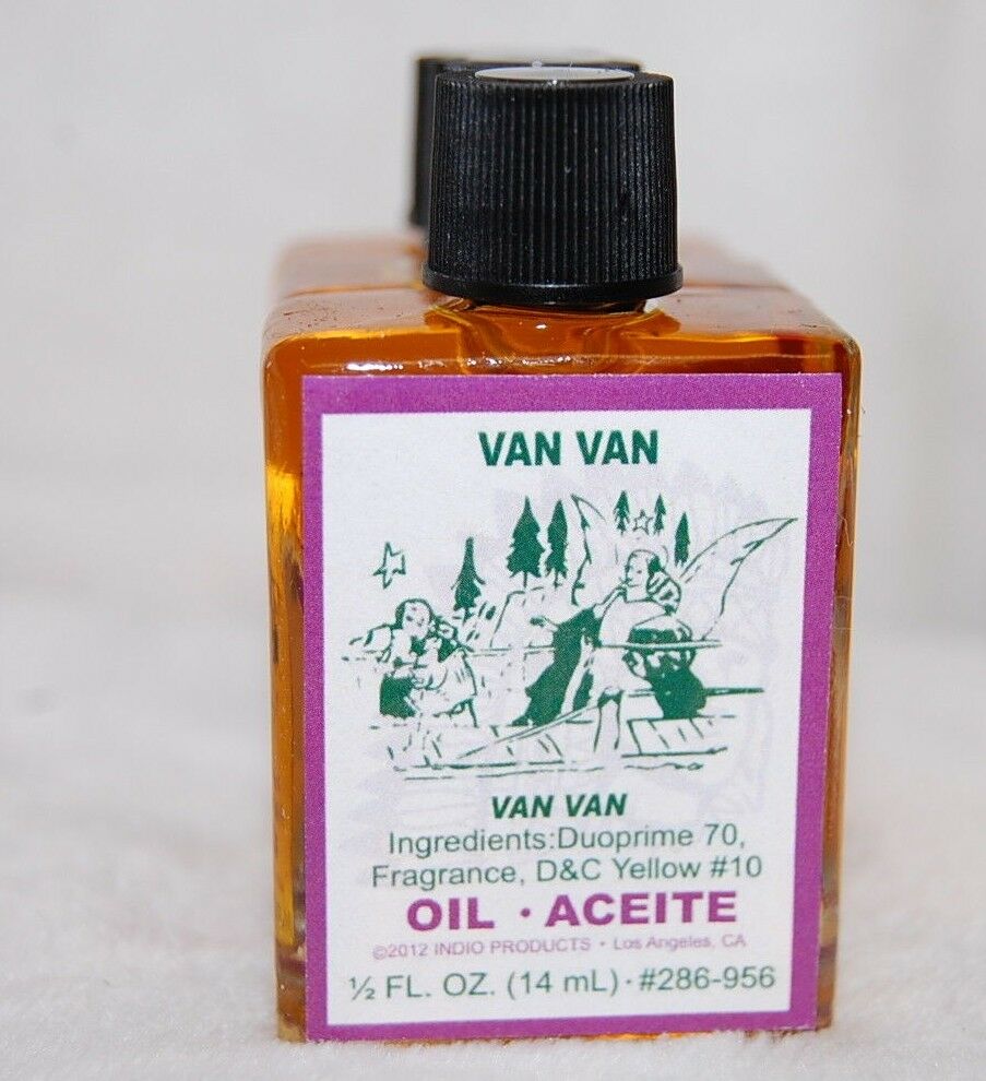 Van Van Magickal Oil (1) 4 Drm Bottle-  Ritual Magic Santeria, Hoodoo, Wicca