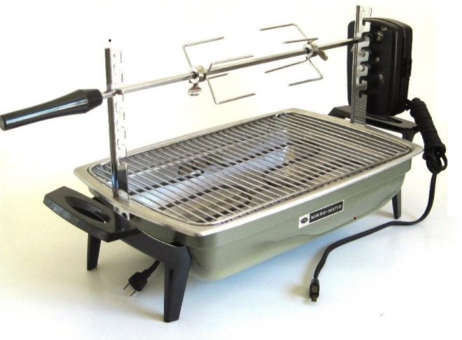 Vtg Mirro-matic Electric Rotiserie Grill/broiler  M-0346-37 Avocado 1970"s- New!