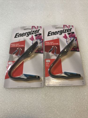 Energizer Clip On Battery Operated Book Light Lot Of 2 Latest Model New & Sealed