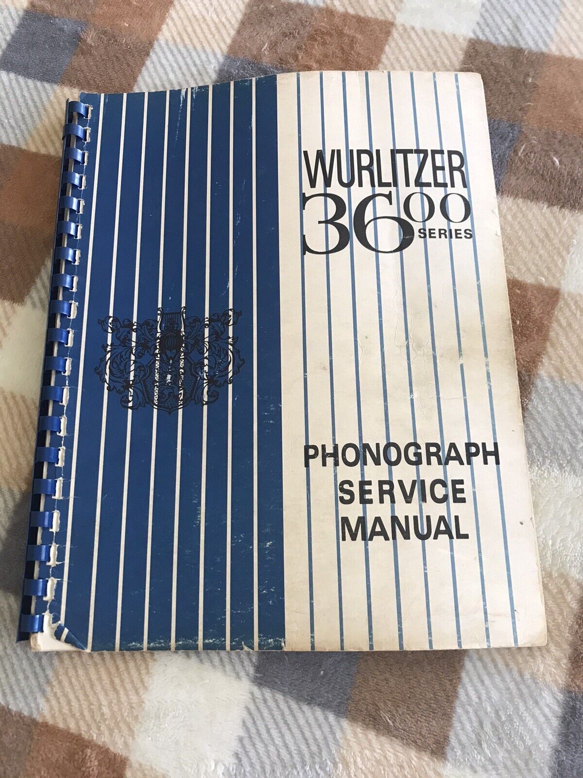 Original Wurlitzer 3600 Series Jukebox Service Manual & Wiring Diagrams