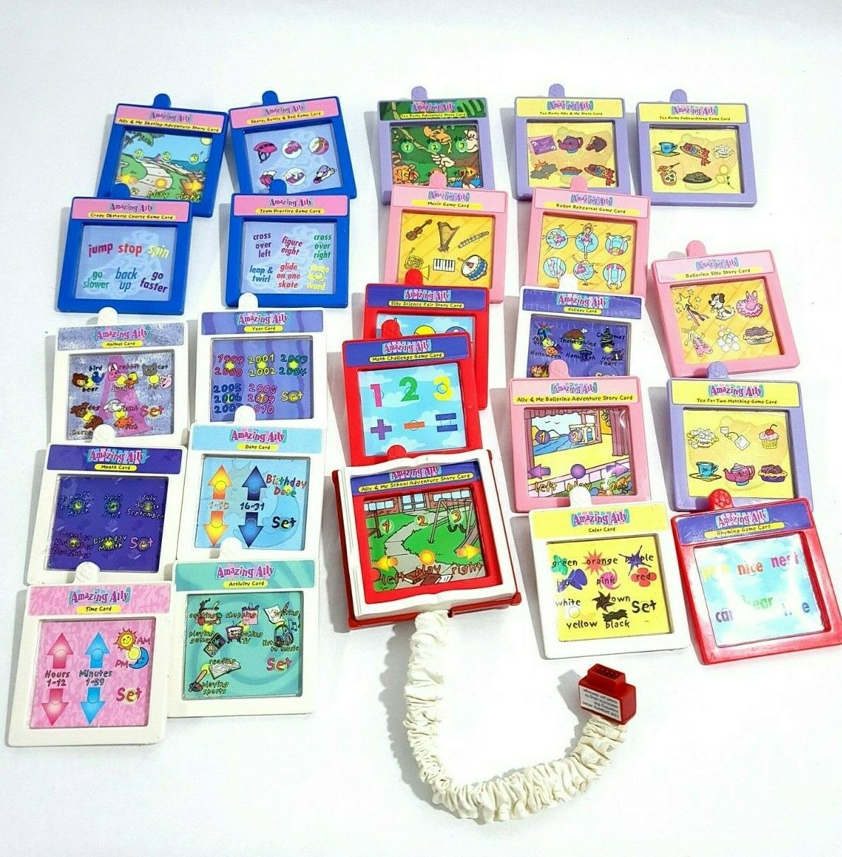Amazing Ally Accessory School Activity Cartridges 1999 Interactive Not Tested