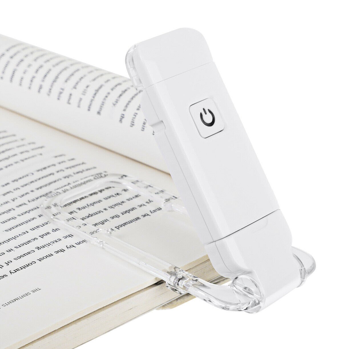 Dewenwils Led Rechargeable Book Light For Reading In Bed Adjustable Hbrl01a