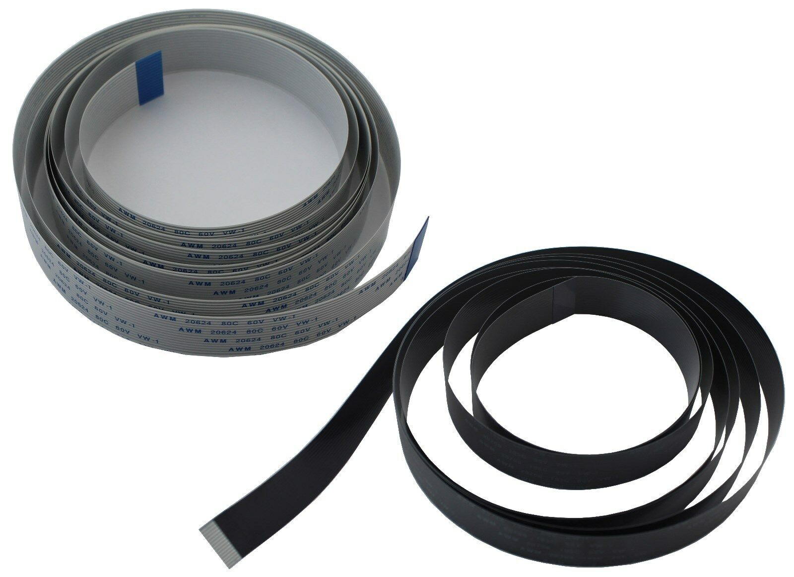 Camera Flex Cable Ribbon Ffc 1m 2m White Black For Raspberry Pi Usa Comb Ship